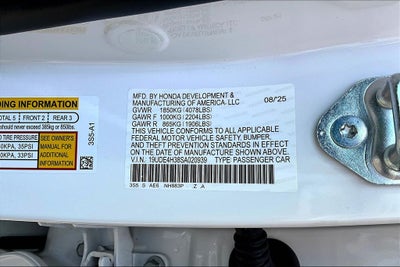 2025 Acura Integra A-Spec Package