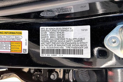 2024 Acura Integra A-Spec Package