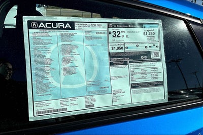 2026 Acura Integra A-Spec Tech Package