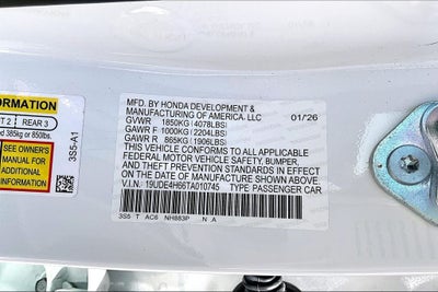 2026 Acura Integra A-Spec Tech Package