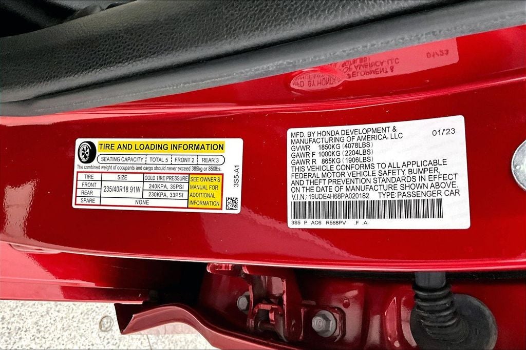 2023 Acura Integra A-Spec Tech Package