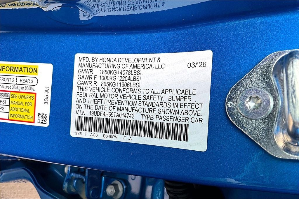 2026 Acura Integra A-Spec Tech Package