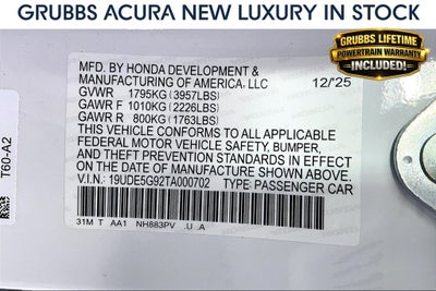 2026 Acura Integra Type S