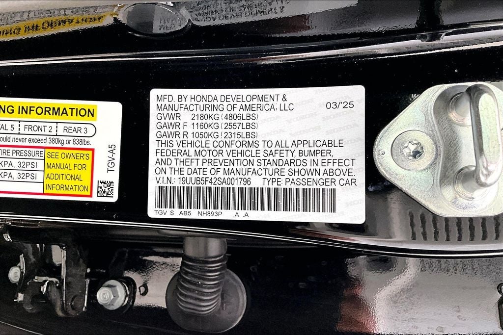 2025 Acura TLX Technology Package