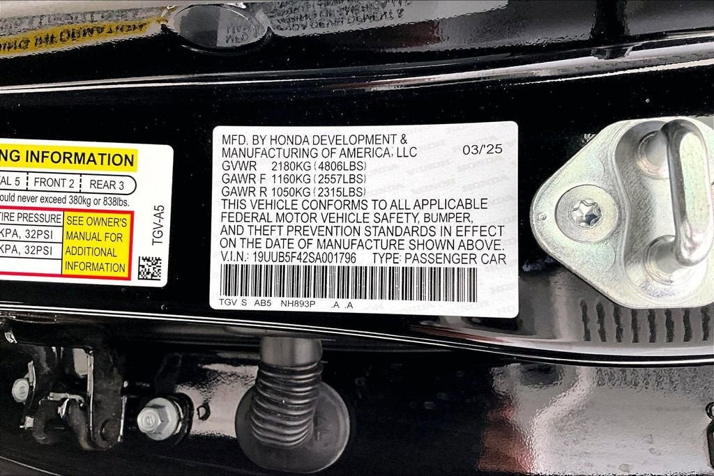 2025 Acura TLX Technology Package