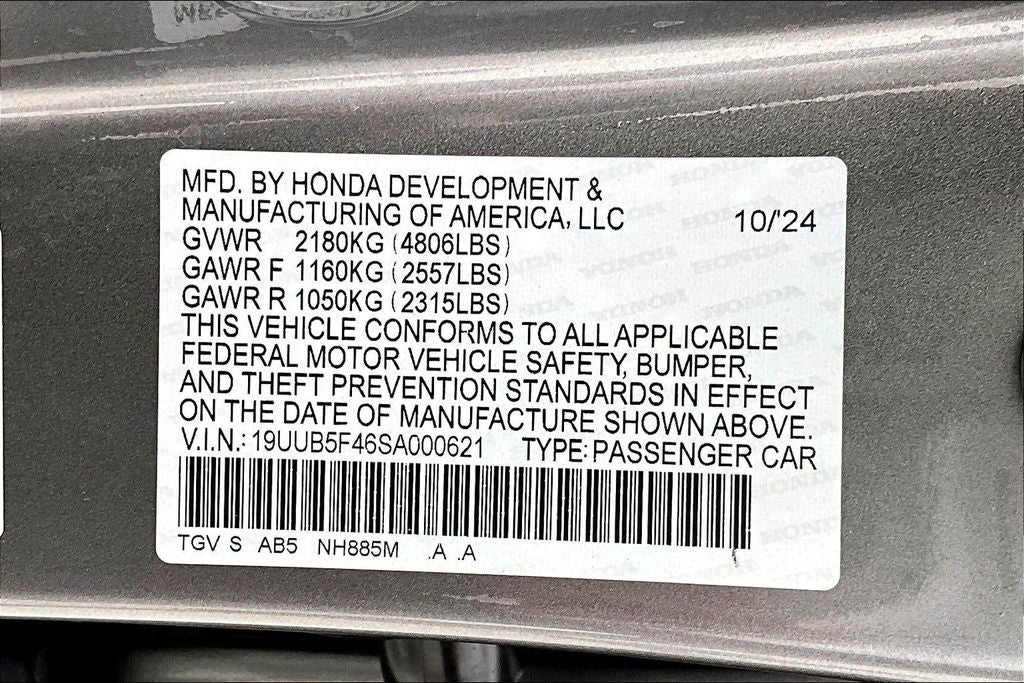 2025 Acura TLX Technology Package