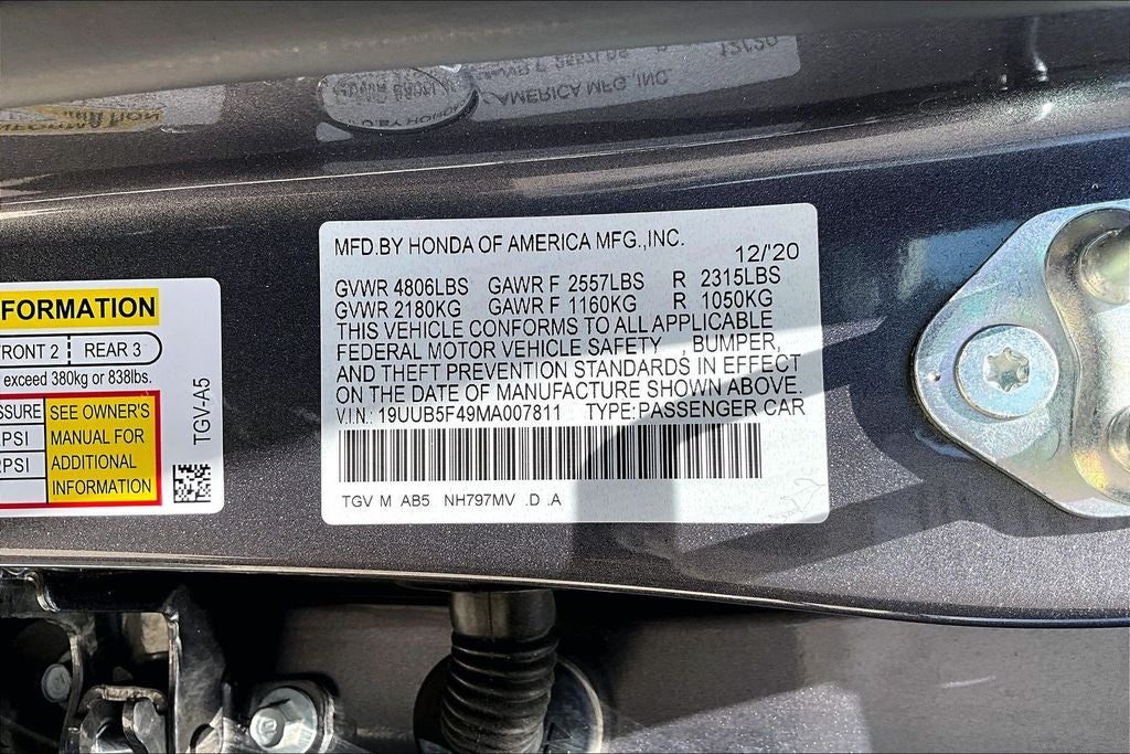 2021 Acura TLX Technology Package