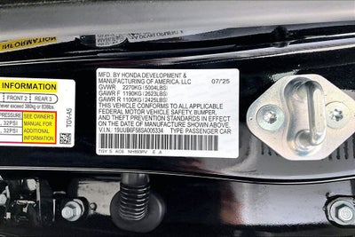 2025 Acura TLX A-Spec Package SH-AWD