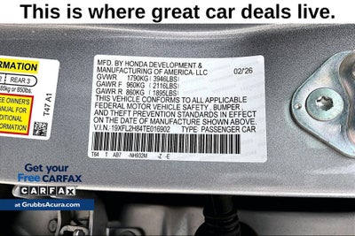 2026 Honda Civic Sport