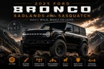 2025 Ford Bronco Badlands Sasquatch PKG