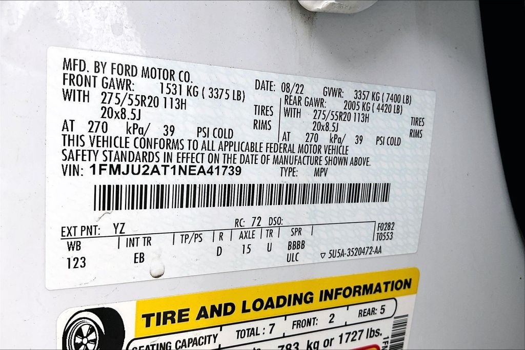 2022 Ford Expedition Limited