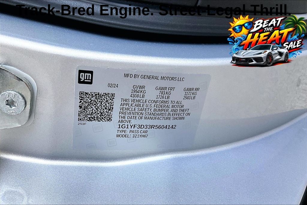 2024 Chevrolet Corvette Z06 3LZ