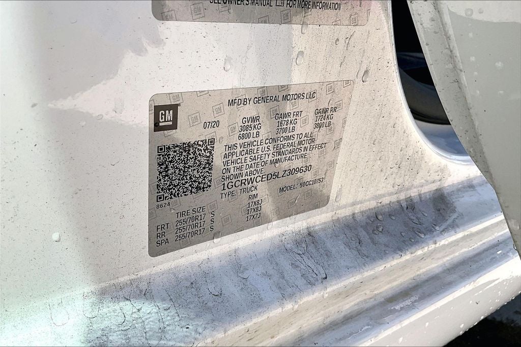 2020 Chevrolet Silverado 1500 LT Texas Edition