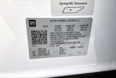 2025 Cadillac XT5 Premium Luxury