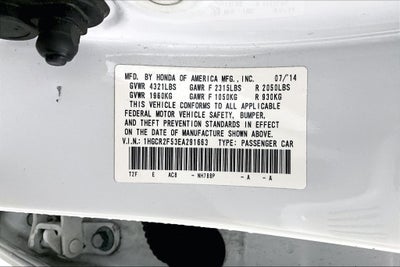2014 Honda Accord Sport