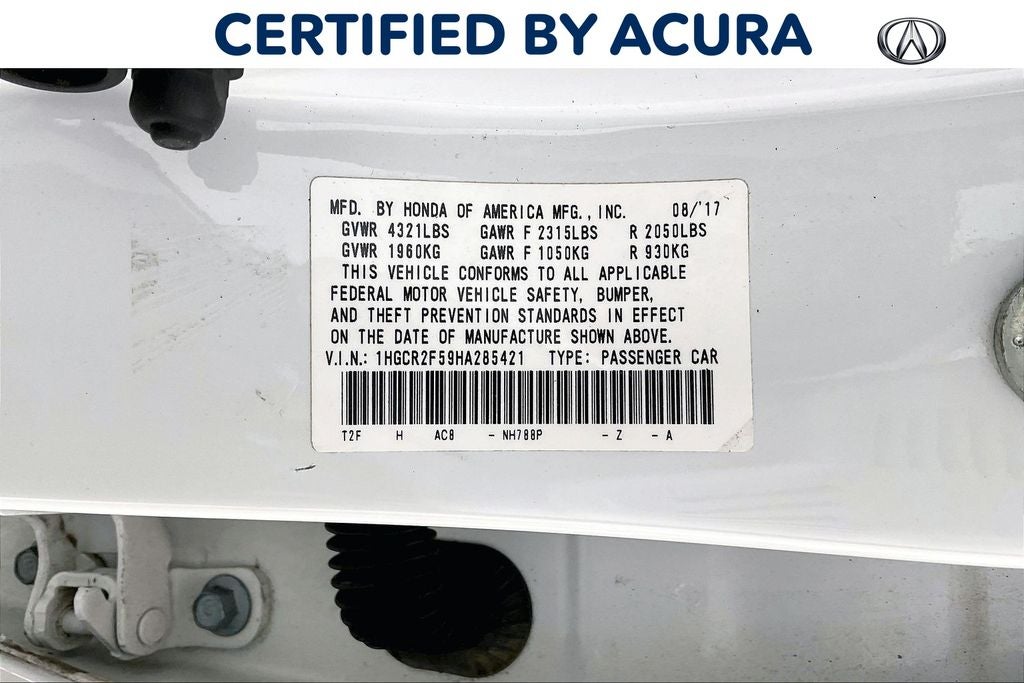 2017 Honda Accord Sport