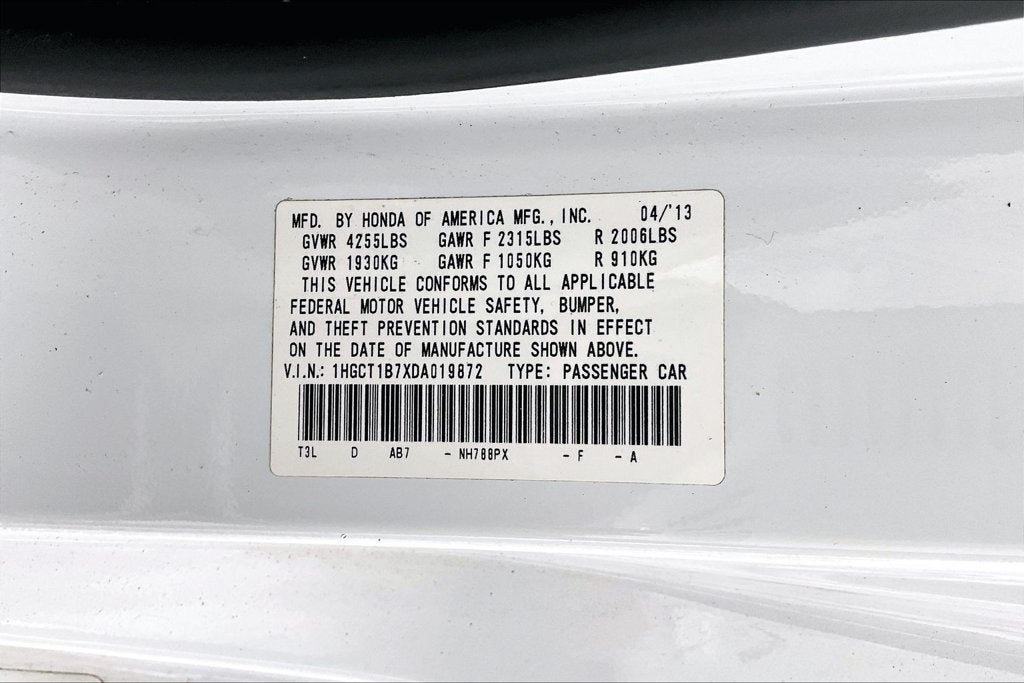 2013 Honda Accord EX