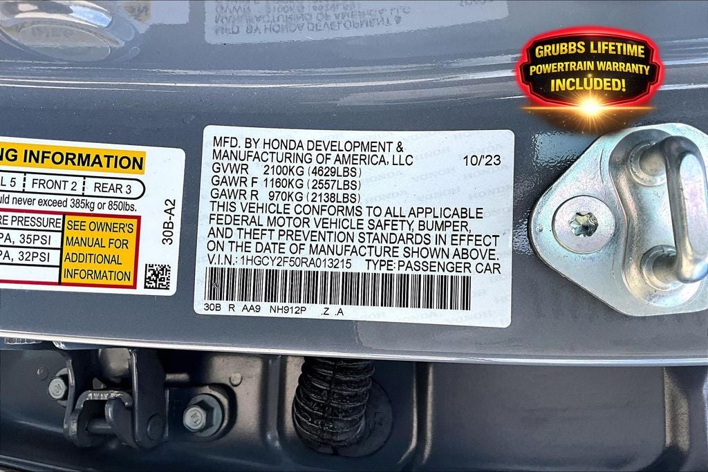 2024 Honda Accord Hybrid Sport
