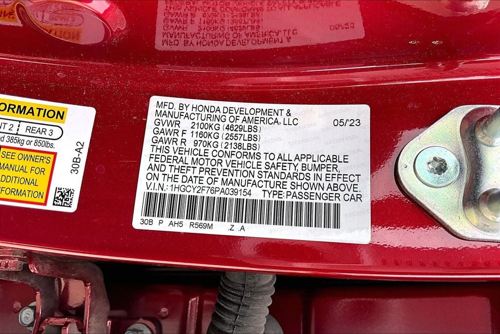 2023 Honda Accord Hybrid Sport-L