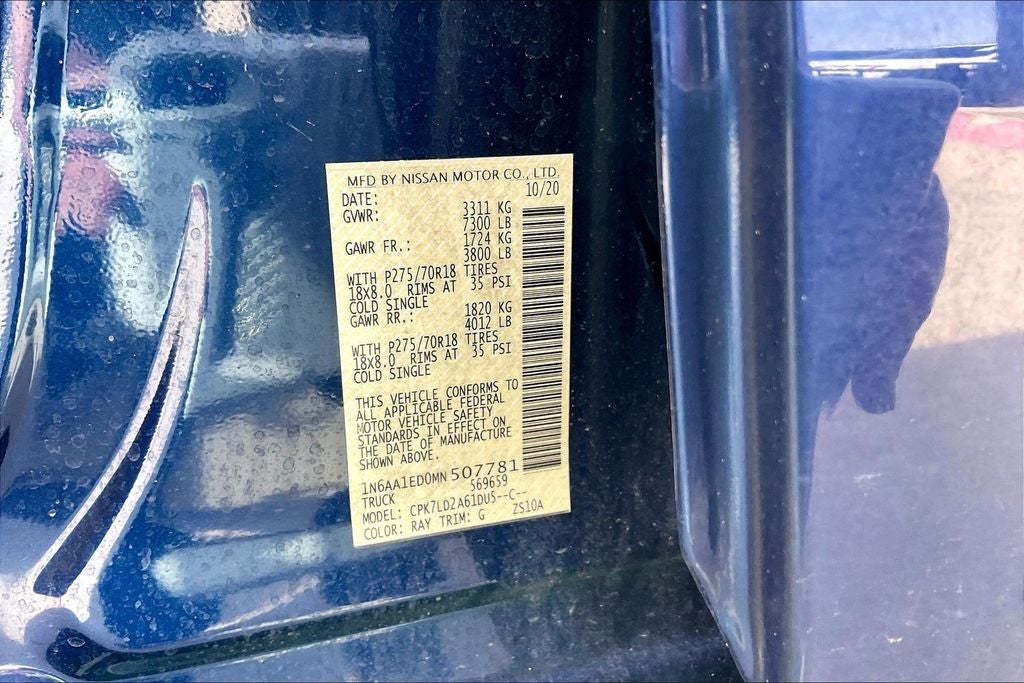 2021 Nissan Titan PRO-4X