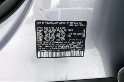 2025 Volkswagen Atlas 2.0T SE w/Technology