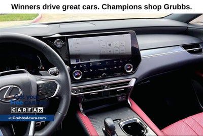 2024 Lexus RX 350 F Sport Handling