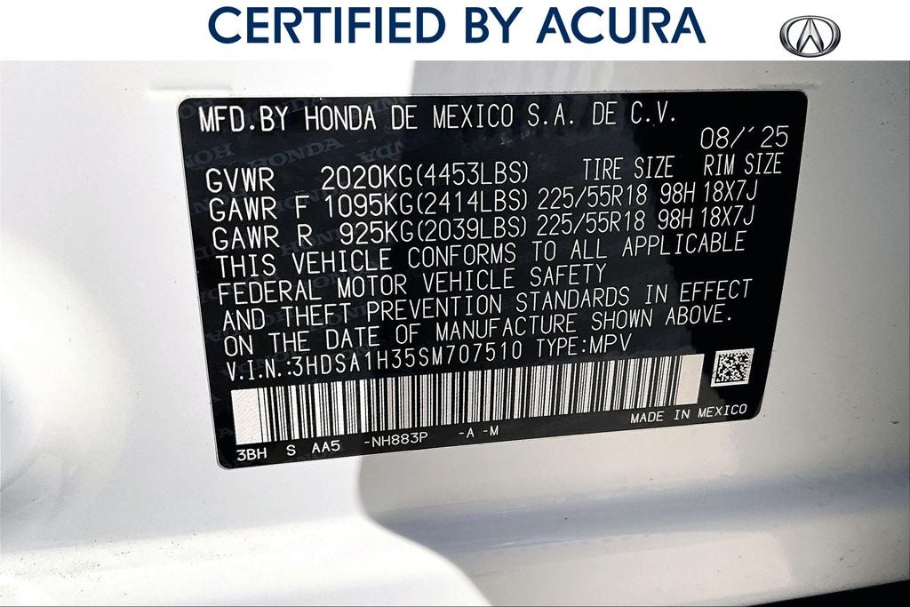 2025 Acura ADX Base
