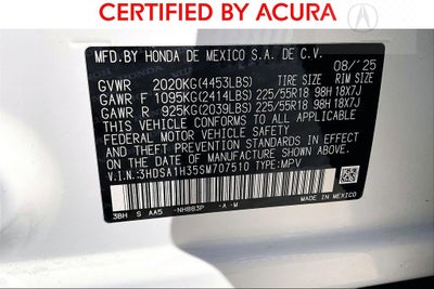 2025 Acura ADX Base