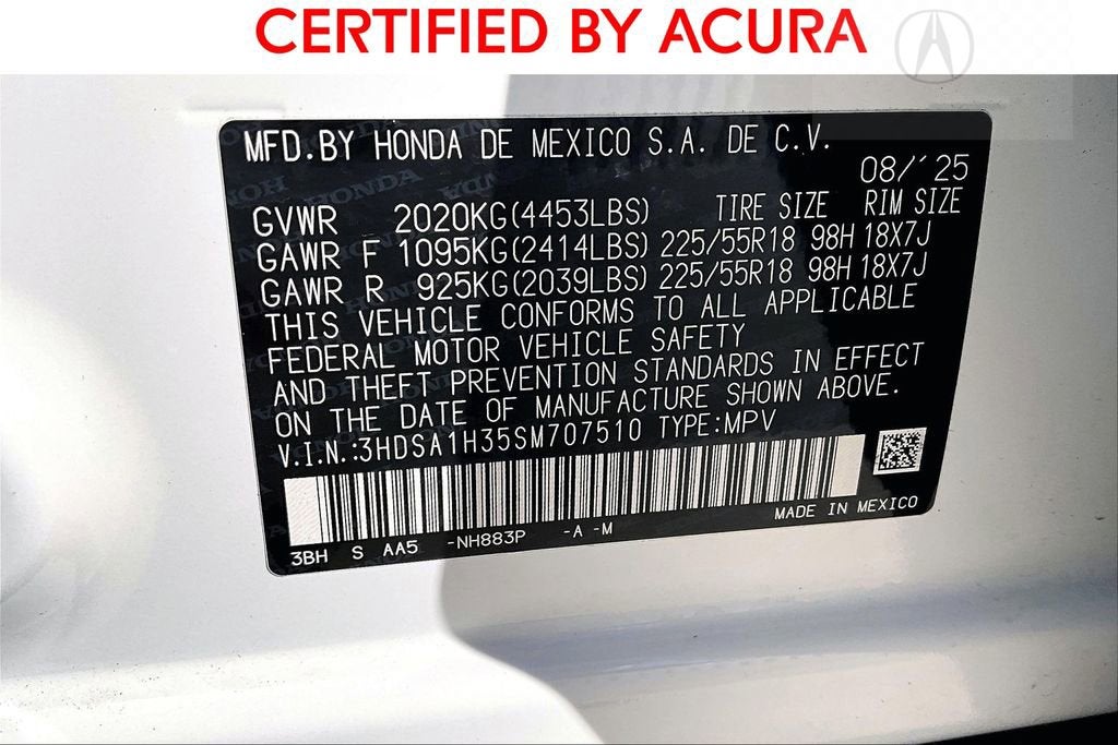 2025 Acura ADX Base