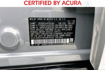 2025 Acura ADX A-Spec Package