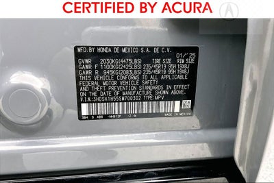 2025 Acura ADX A-Spec Package