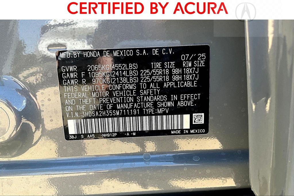 2025 Acura ADX Base