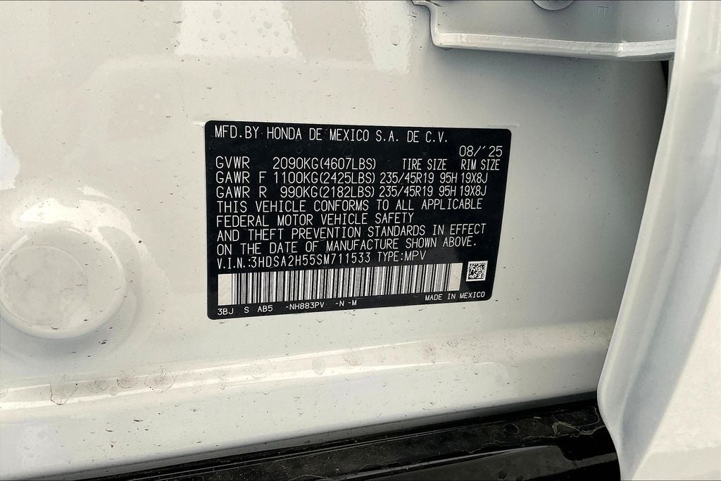 2025 Acura ADX A-Spec Package