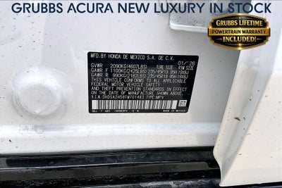 2026 Acura ADX A-Spec Package
