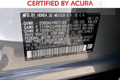 2025 Acura ADX A-Spec Advance Package