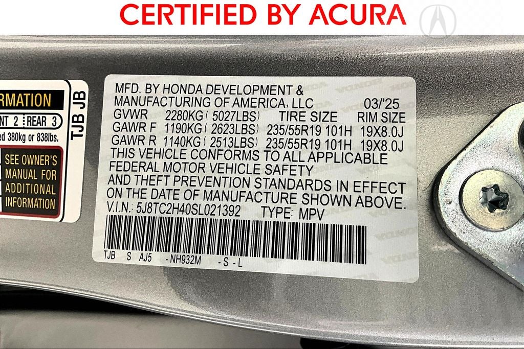 2025 Acura RDX Base SH-AWD
