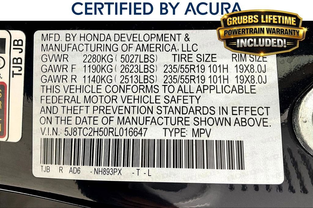 2024 Acura RDX Technology Package SH-AWD