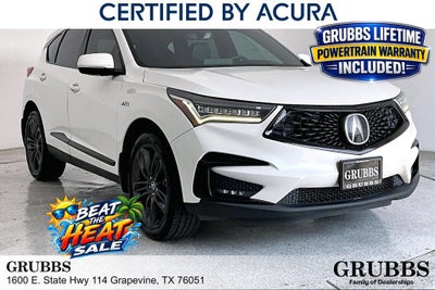2019 Acura RDX A-Spec Package SH-AWD