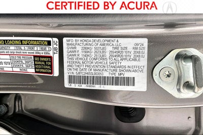 2025 Acura RDX A-Spec Package SH-AWD