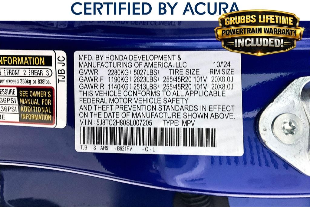 2025 Acura RDX A-Spec Advance Package SH-AWD