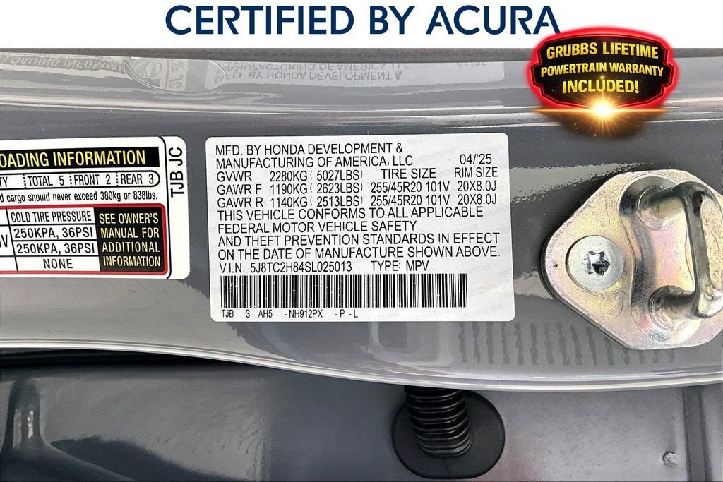 2025 Acura RDX A-Spec Advance Package SH-AWD