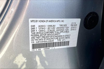 2019 Acura MDX 3.5L Technology Package