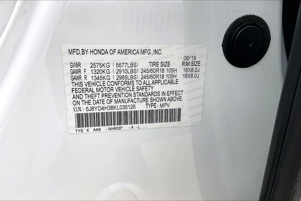 2019 Acura MDX 3.5L SH-AWD