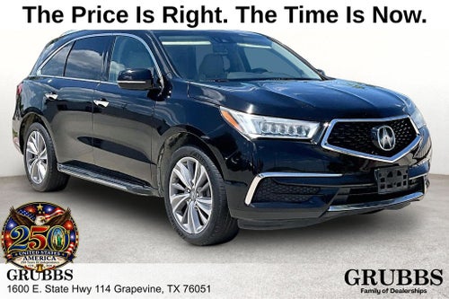 2018 Acura MDX 3.5L SH-AWD w/Technology & Entertainment Pkgs