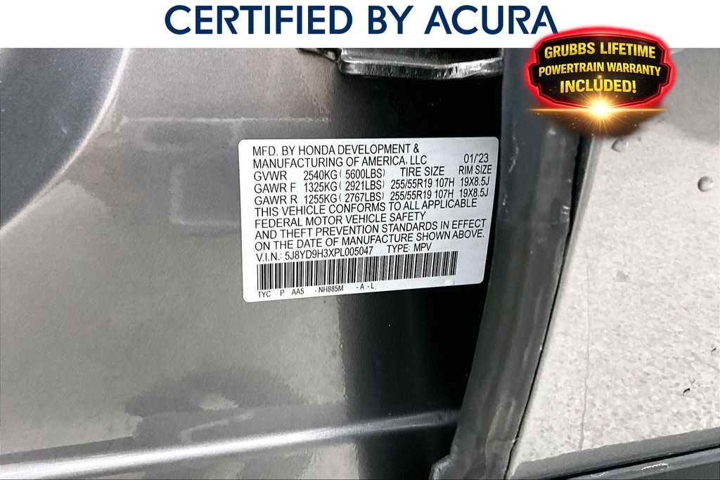2023 Acura MDX 3.5L