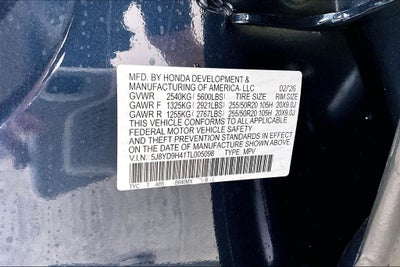 2026 Acura MDX Technology Package