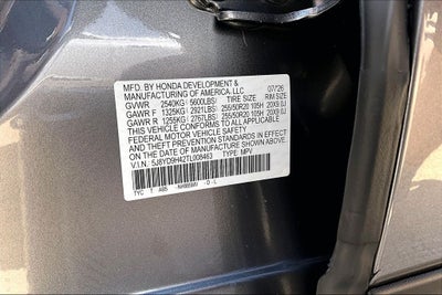 2026 Acura MDX Technology Package