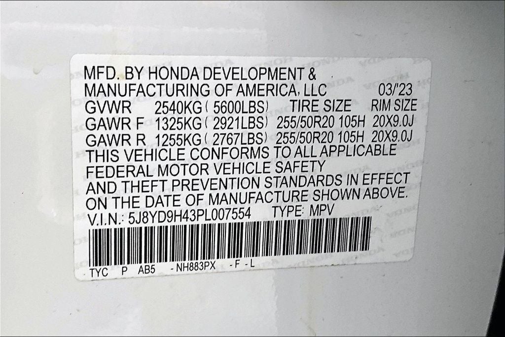 2023 Acura MDX Technology