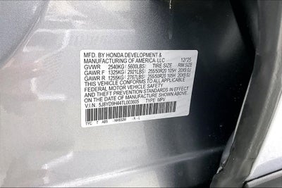 2026 Acura MDX Technology Package