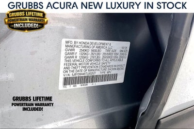 2026 Acura MDX Technology Package
